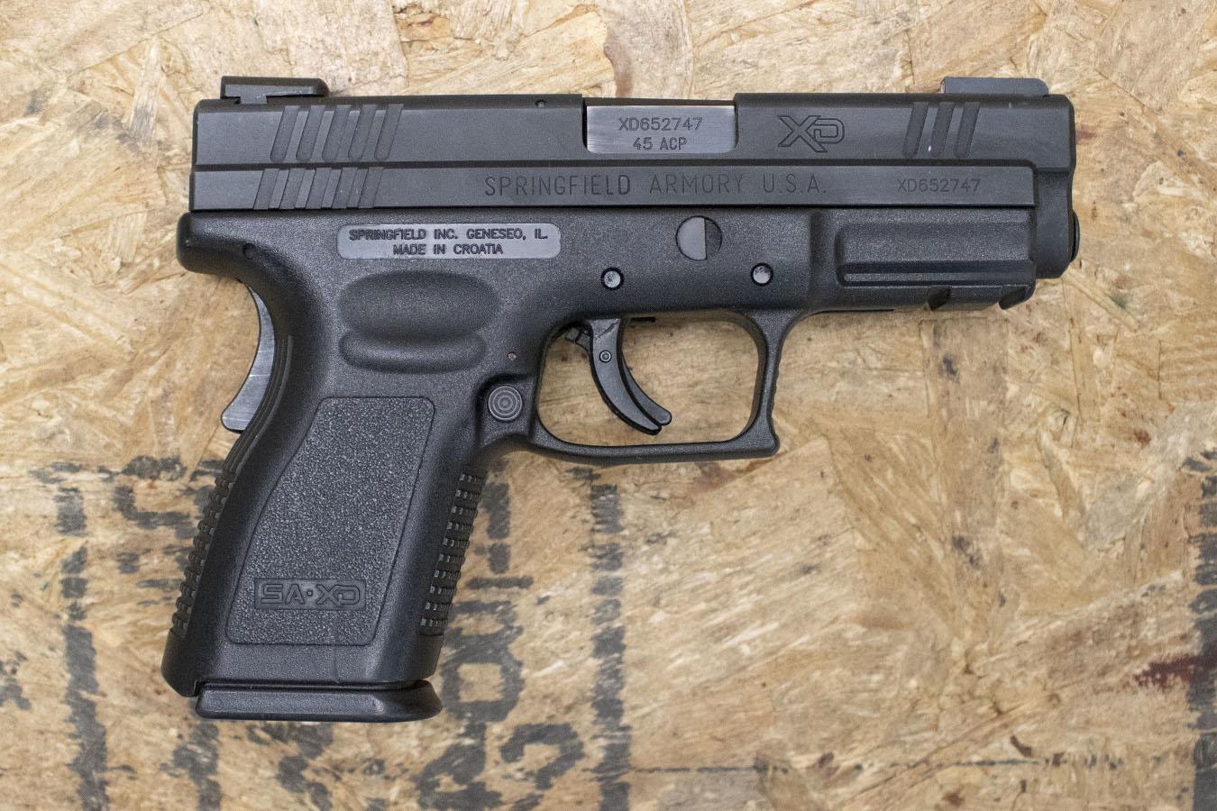 SPRINGFIELD XD-45 Compact 45ACP Police Trade-In Pistol (Fair Condition)
